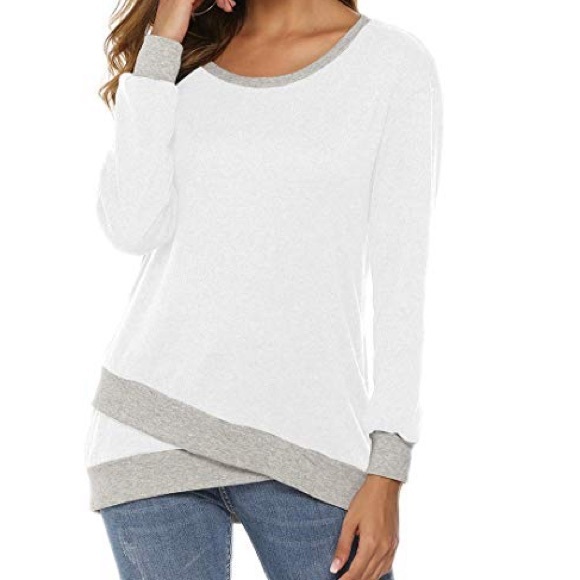 Beautiful woman casual loose tunic top - Picture 5 of 7